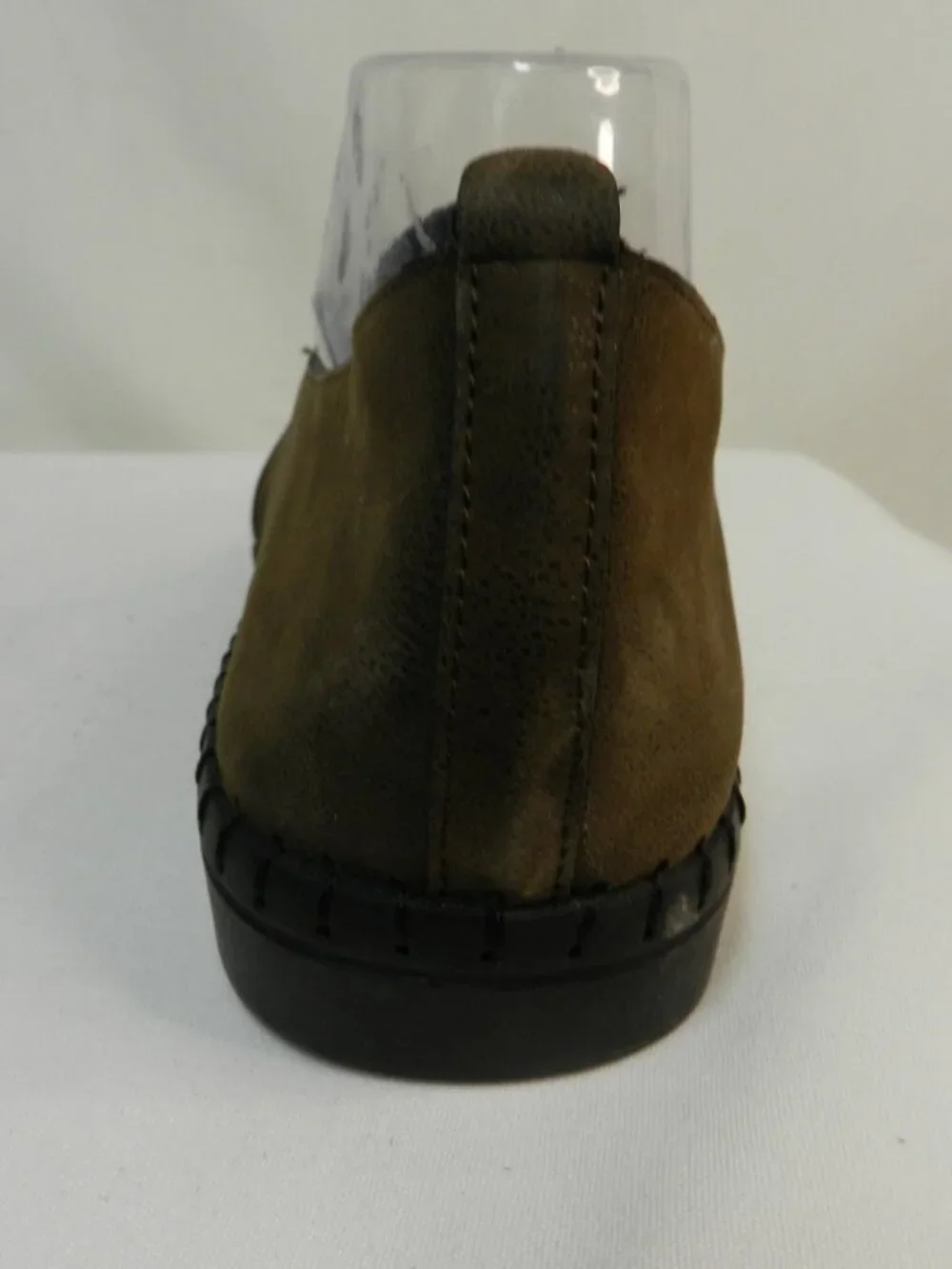 Easy Street Fresh Size Sz 10 Wide brown faux leather comfort slip on Worn Once